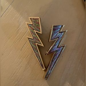 Mignonne Gavigan Women's Multicolor 18-Karat Lightning Bolt Thread Earrings